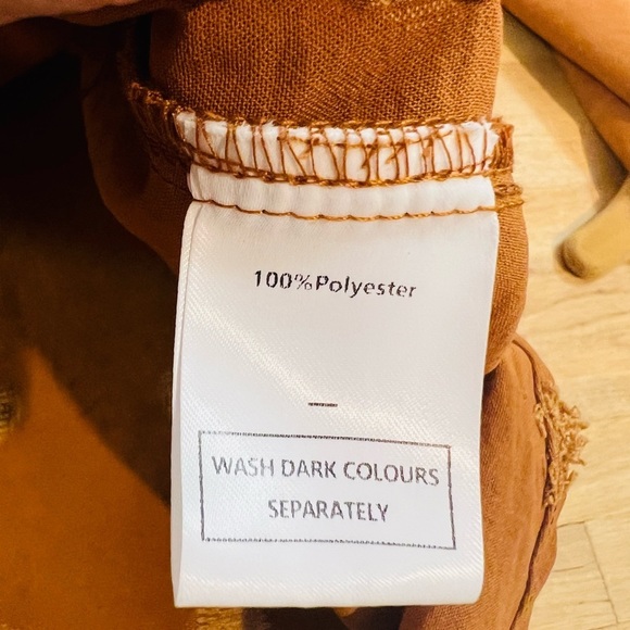 Golden Floral Women's Blouse - Picture 5 of 8